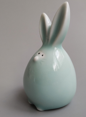 可爱风龙猫情侣卡通婚礼祝福摆件