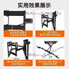 32-100 inch retractable TV stand with rotating and thickening