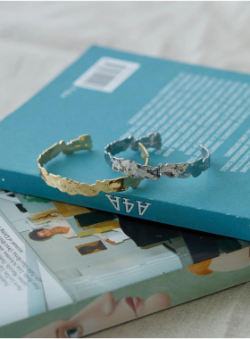 锡箔混搭金属风手镯手链