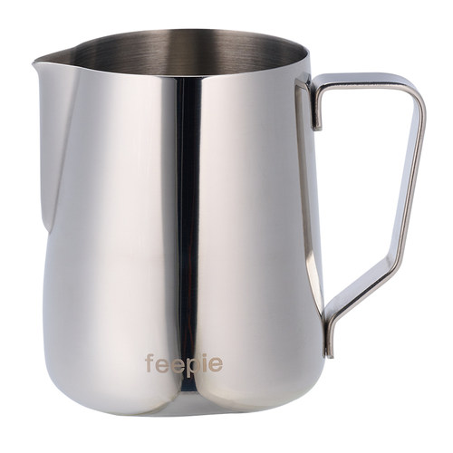 feepie304加厚不锈钢内刻度拉花杯压纹尖嘴拉花缸打奶缸奶泡器具 - 图3