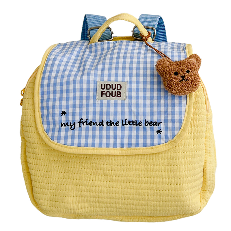 可爱卡通少女小背包帆布双肩包幼儿园学生包女童亲子书包儿童包包,淘宝优惠券,粉丝福利购,淘宝优惠卷