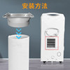 Universal air outlet connector for mobile air conditioning accessories