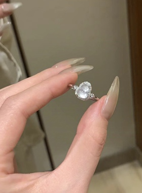 冰川水！高冰水沫玉葫芦纯银戒指