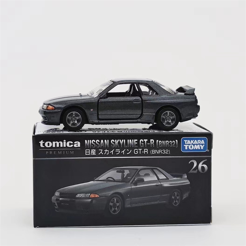 TOMICA/多美卡合金小汽车黑盒TP26尼桑GTR BNR32模型收藏车模摆件-图1