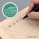 Daolin regular script hard-pen calligraphy copybook commonly used pen pencil practice calligraphy for primary and secondary school students pen control training paper beginners entry adult Chinese character practice copybook rice grid soft copy note practice