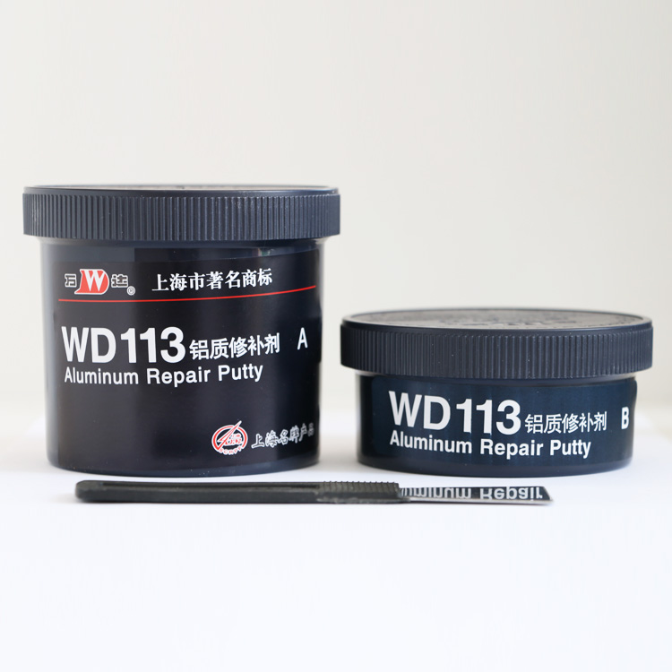 康达万达WD113铝修补剂砂眼裂缝铸工胶金属修补剂高温气孔磨损轴 - 图0