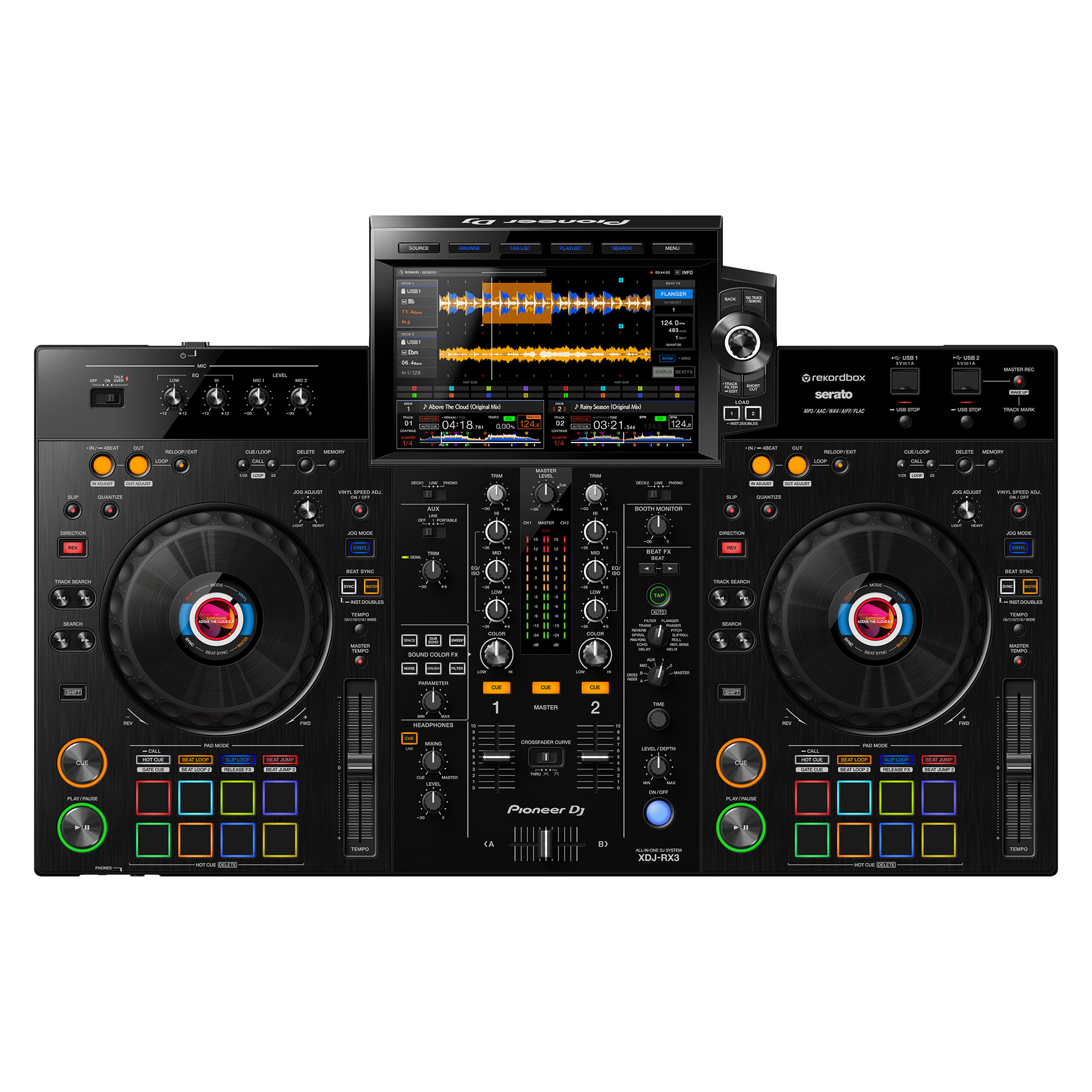 Pioneer先锋XDJ-RX3 第三代数码dj控制器 u盘一体打碟机双软件 - 图1
