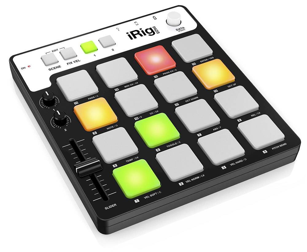 IK Multimedia iRig Pads MIDI律动控制器DJ打碟机移动音乐工作站 - 图0