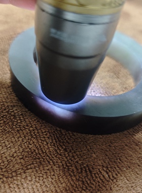 天然和田玉烟青手镯毛圈烟紫玉山料原石镯子半成品正品无裂A13