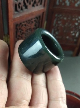 天然a货新疆和田玉素散珠男款