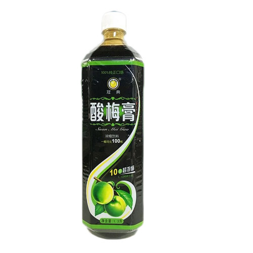 厂家直销  冠典酸梅膏 浓缩酸梅汤1300克 酸梅膏浓缩1:10包邮 - 图2