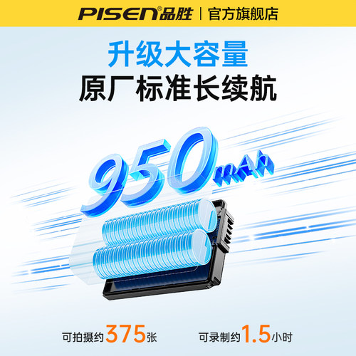 3C认证电池】品胜NP-FW50相机电池适用索尼ZVE10 A7S2 A7R2 A7M2 A7A7R A7S A6300 A6400 nex7单反PD快充电器 - 图1