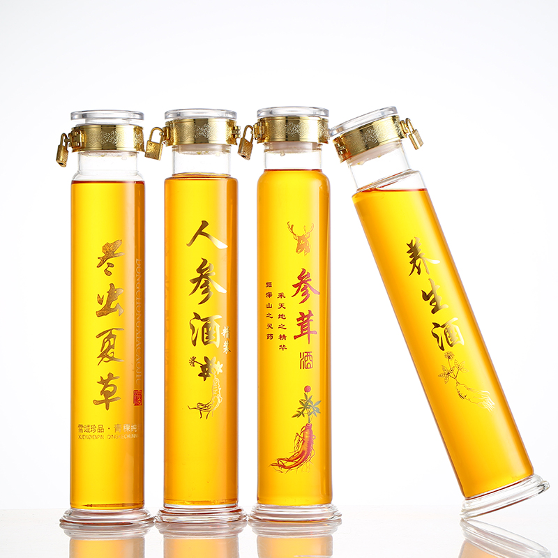 Soaking wine bottle 1kg 2kg high borosilicate glass lead-free