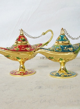 锌合金复古怀旧阿拉丁神灯
