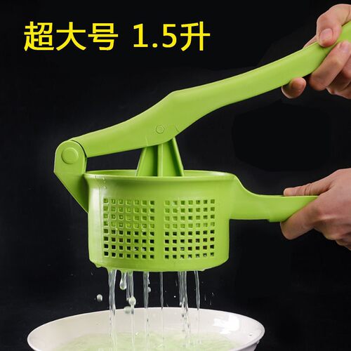 加厚加大号款挤水神器家用手动饺子蔬菜脱水拧式厨房压菜馅挤水器 - 图2