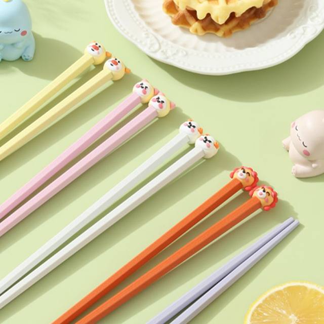 Twelve zodiac chopsticks alloy high-end chopsticks