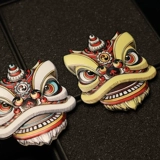 Металлическая наклейка, китайская игрушка «Ветерок», светоотражательный электромобиль