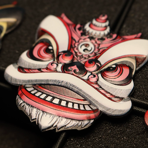 Металлическая наклейка, китайская игрушка «Ветерок», светоотражательный электромобиль