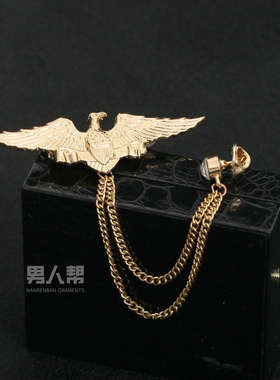 10多款新品领链金属徽章男链条衣领