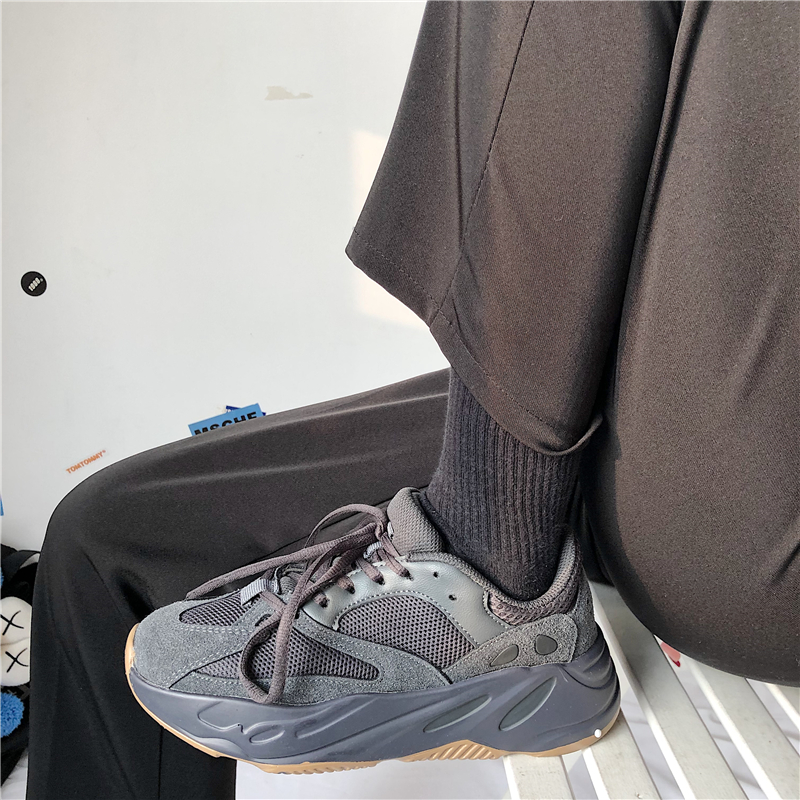 超火学生街拍老爹鞋黑暗风情侣 新款港风复古百搭运动鞋女 2019 ins 超火学生街拍老爹鞋黑暗风情侣 新款港风复古百搭运动鞋女 2019 ins