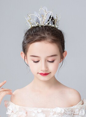 韩版儿童节皇冠表演唯美风发饰