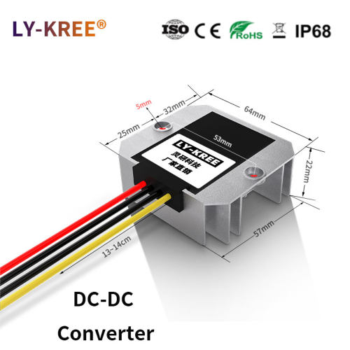 60V转12V5A10A15A20A60A 电源转换器 DC-DC变压模块LY-KREE降压器 - 图3