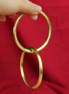 阴阳乾坤圈泰山福缘阁铜