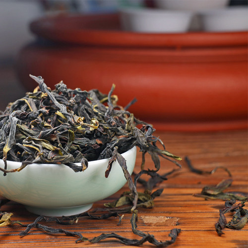 鸭屎香 凤凰单枞茶乌龙茶单纵春茶潮州罐装单从丛茶叶一级500g - 图0