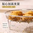 空气炸锅烤架分层隔油篮网格支架优质不锈钢专用过滤控油烧烤架子