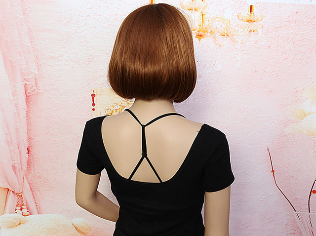 New sexy ງາມ back love halter cross thin hook wide underwear with non-slip neck straps