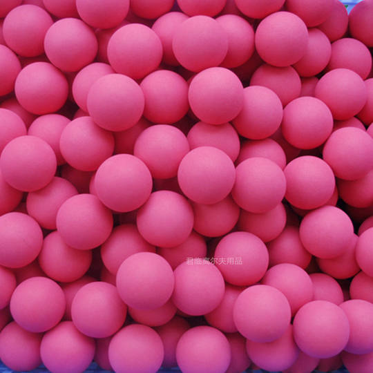 50mm高尔夫EVA球室内练习球海绵球娱乐玩具球发泡球EVA单色球N色