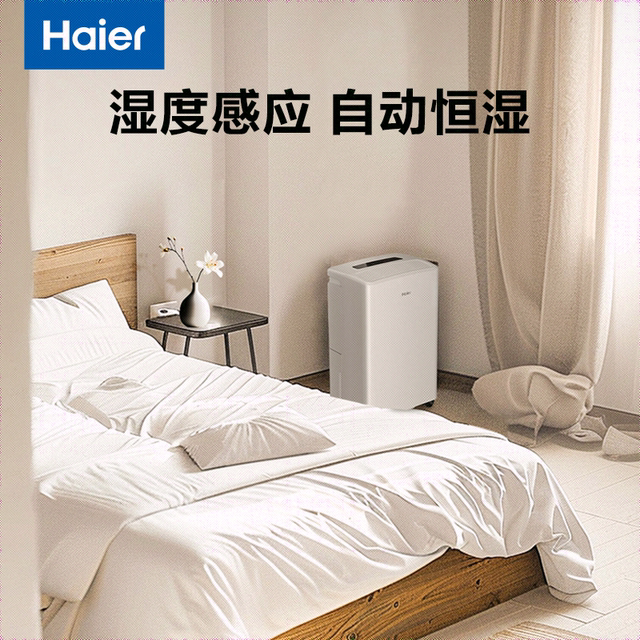 Haier dehumidifier ເຄື່ອງ dehumidifier ຄົວເຮືອນການດູແລເຄື່ອງນຸ່ງອຸດສາຫະກໍາພະລັງງານສູງ tide basement ແສງສະຫວ່າງສຽງແຫ້ງໃນລົ່ມ