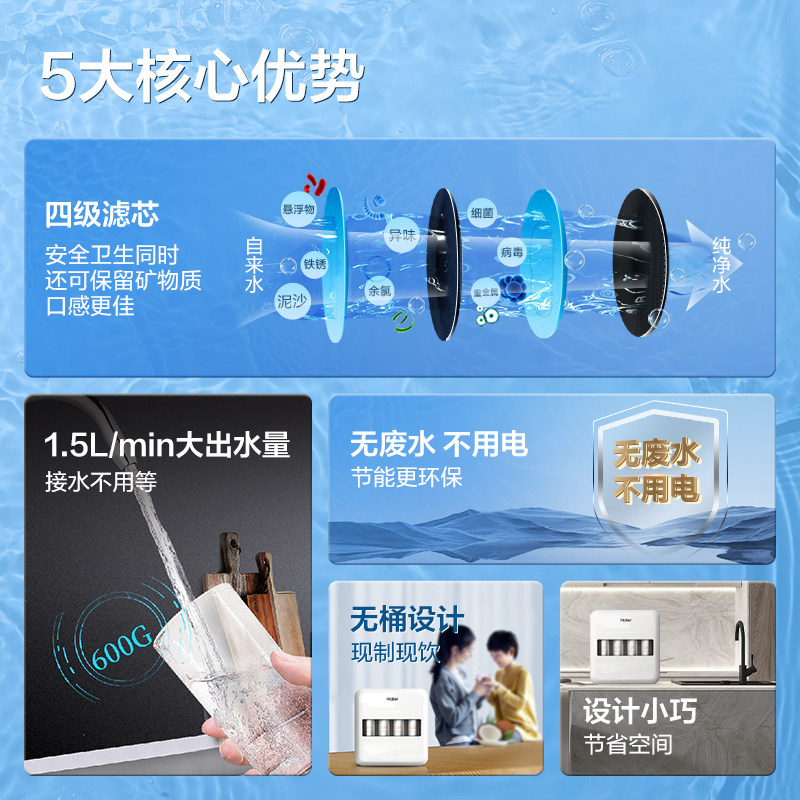  海尔净水器