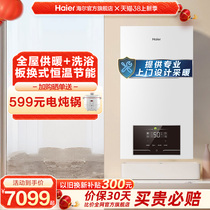 Haier gas water heater heating wall hanging stove natural gas home level energy efficient heating 20KW heating sheet JN7