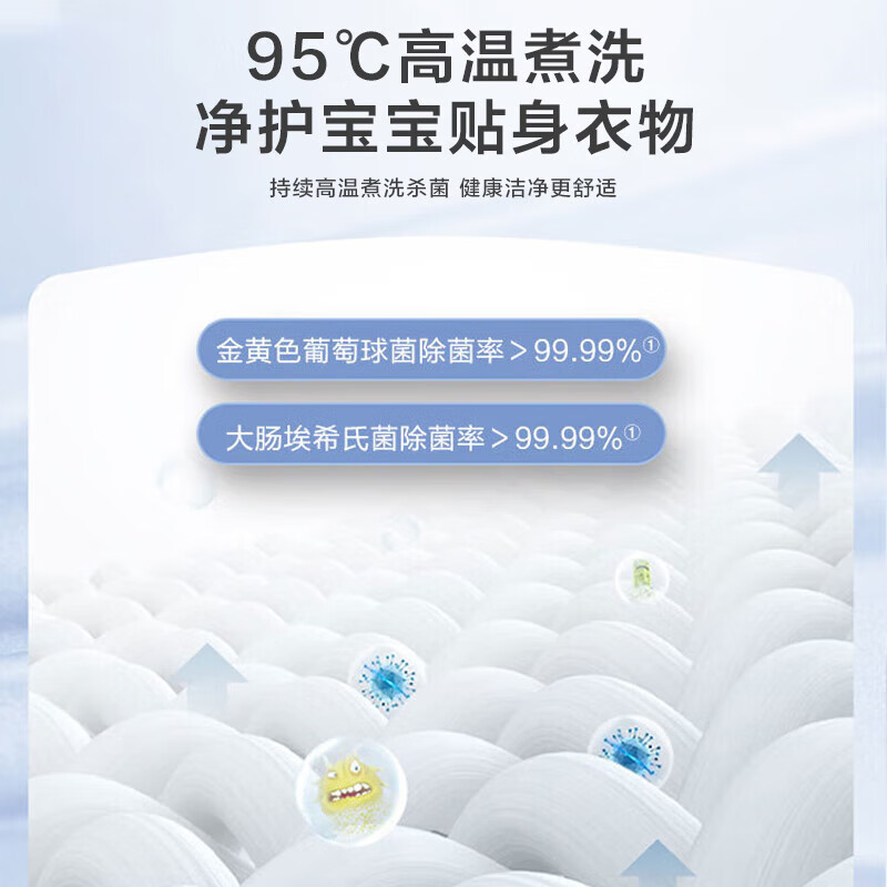 【防跌落】海尔壁挂式洗衣机3kg家用宝宝迷你小型洗烘一体滚筒716