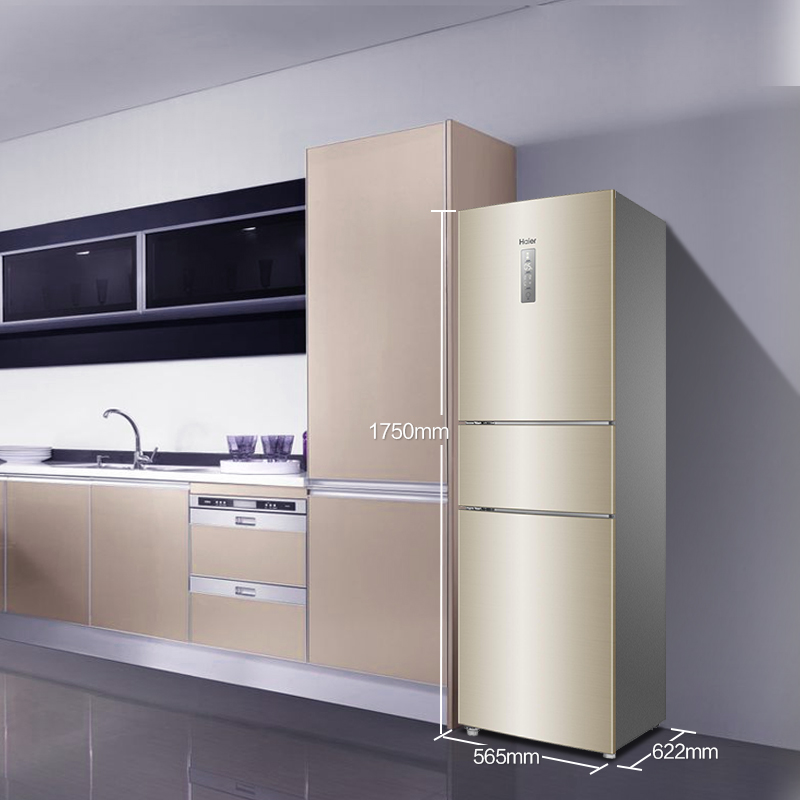 三门双变频智能风冷节能小型家用电冰箱 217WDVLU1 BCD 海尔 Haier 三门双变频智能风冷节能小型家用电冰箱 217WDVLU1 BCD 海尔 Haier