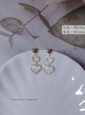 独家款式不疼孤品手工蚊香盘耳夹