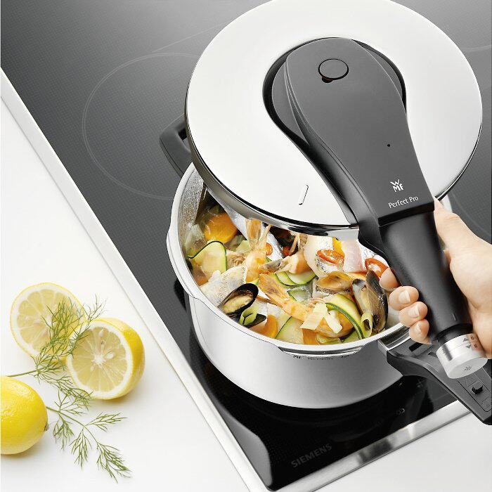 德国原装wmf福腾宝 perfect pro 不锈钢 6.5l 高压锅 压力锅