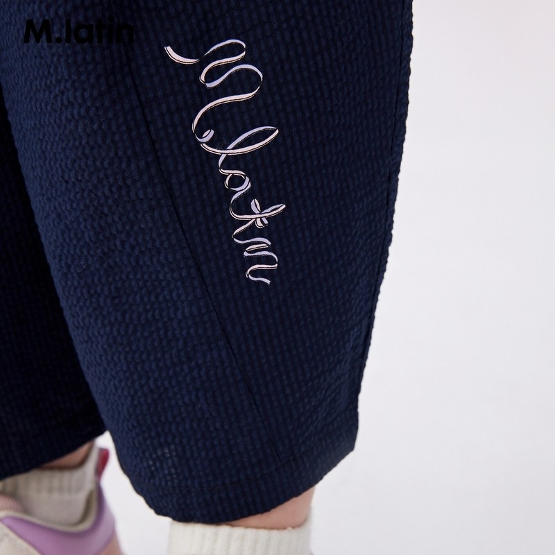 马拉丁童装儿童裤子夏装新款女童小童弧形分割线灯笼裤牛仔长裤,淘宝优惠券,粉丝福利购,淘宝优惠卷