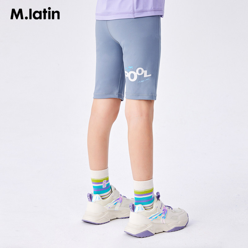 马拉丁童装儿童裤子夏新款女童大童主题图案印花舒适透气打底裤,淘宝优惠券,粉丝福利购,淘宝优惠卷