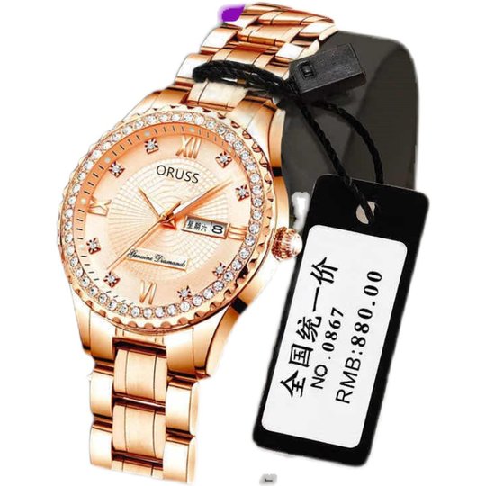 2021新款瑞士全自动机械手表女士夜光防水高档气质网红同款女款表