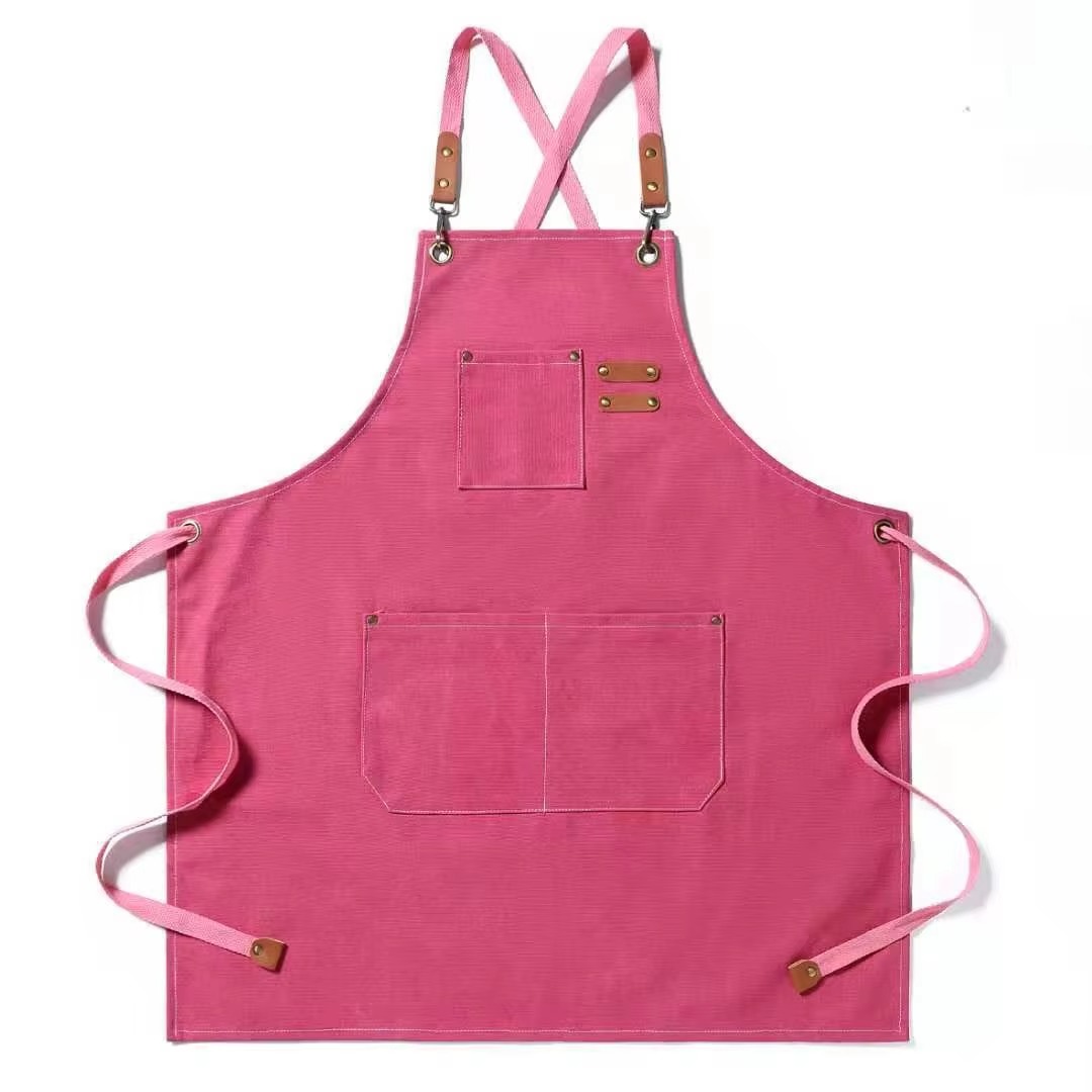 n Canvas Apron Home Kitchen Gardening Work Dress  Kitchen - 图2