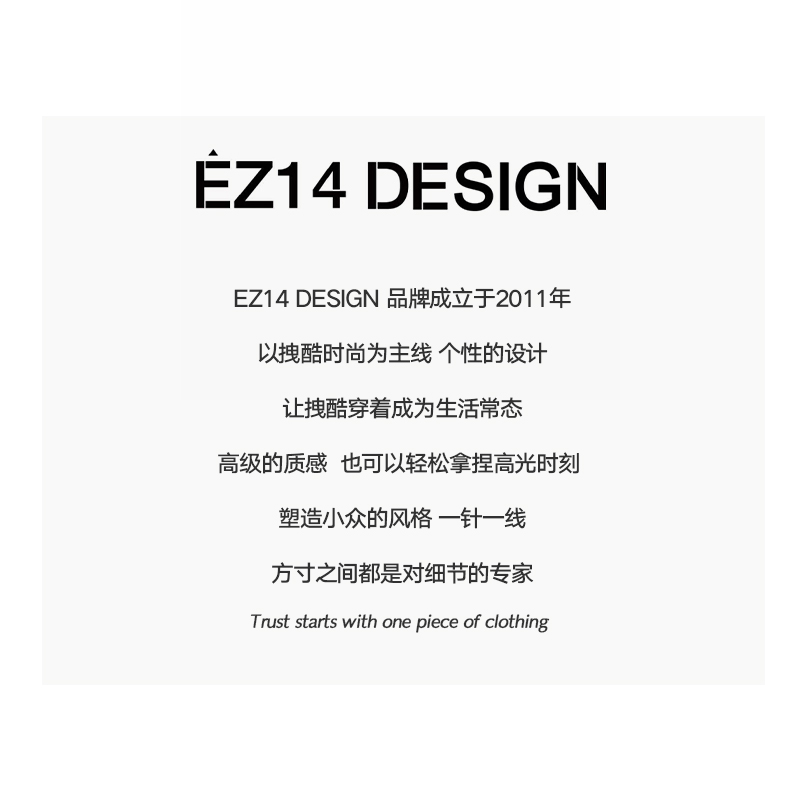 【EZ14定制】辣妹百搭多口袋工装裤EZ23335-图0