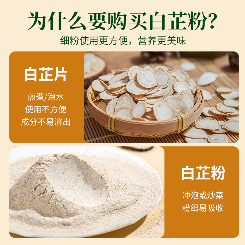 食用白芷粉调料家用正宗纯正白芷粉香料炖肉调料增香调味料旗舰店