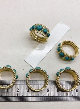 外贸饰品女款铜的欧美玛瑙