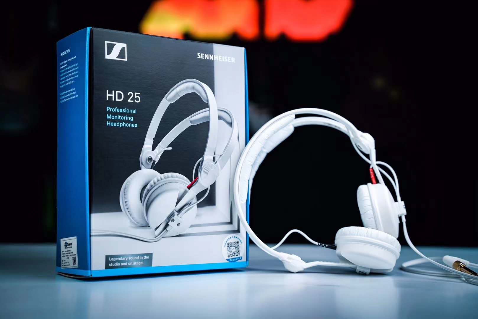 SENNHEISER/森海塞尔 HD25专业DJ和HIFI耳机白色亚洲限量版 - 图2