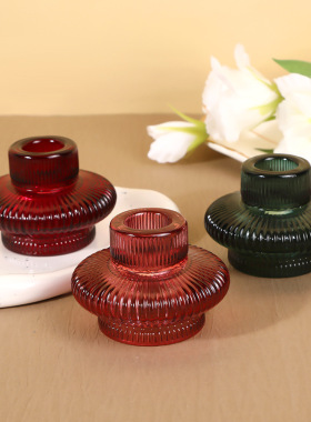 竖纹客厅玻璃欧式简约