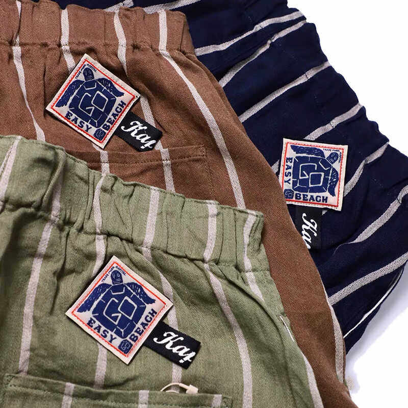 【现货5折】KAPITAL JAPA裤子夏季男女日系潮流棉麻松紧休闲短裤,淘宝优惠券,粉丝福利购,淘宝优惠卷