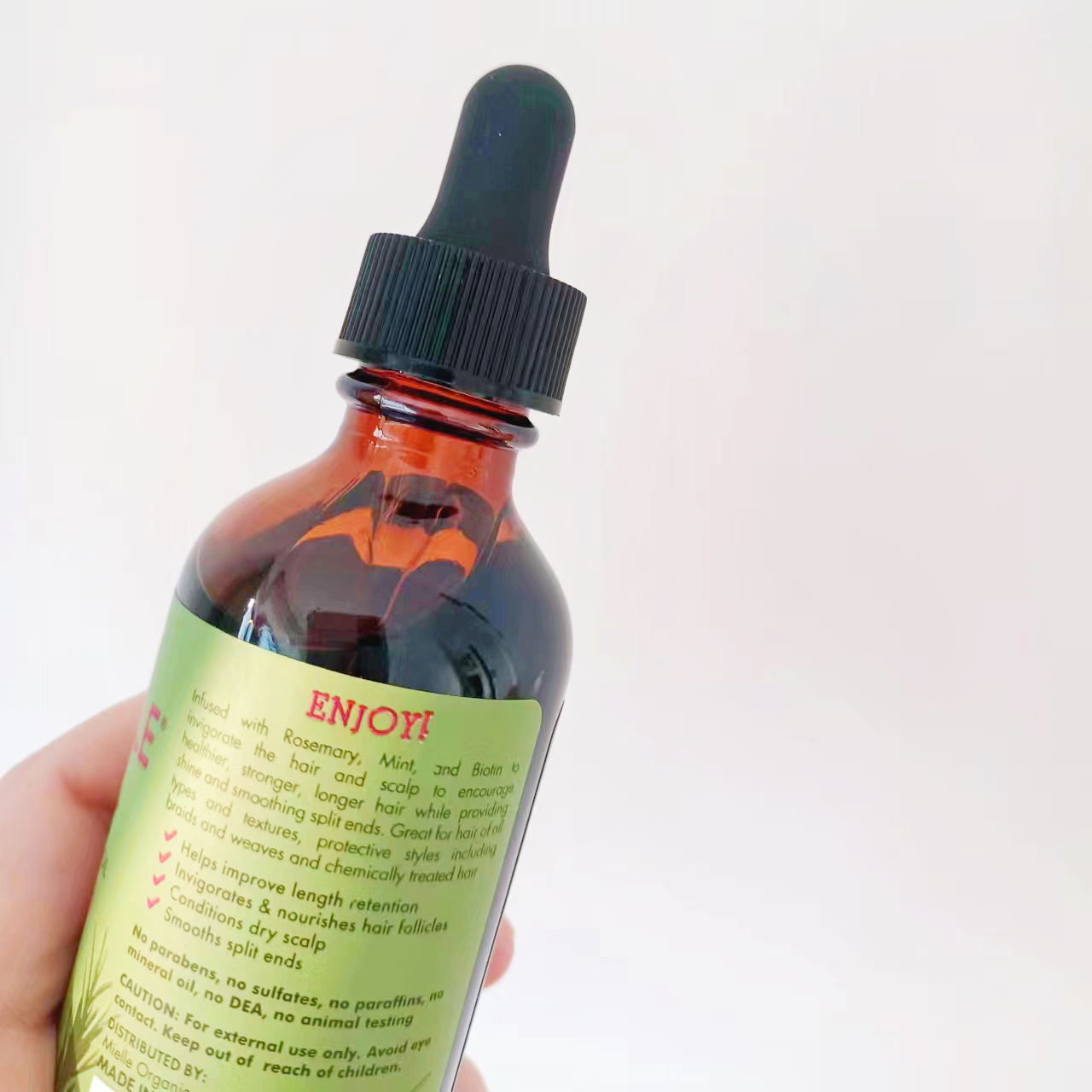 Mielle Organics Honey Rosemary Mint养护发迷迭香薄荷生发精油-图1