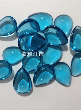 玻璃透光透色玻璃珠有色